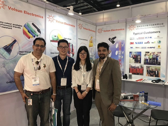 pg电子参加2018印度电力电工展