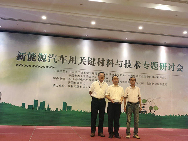 pg电子参加新能源汽车关键材料与技术专题研讨会